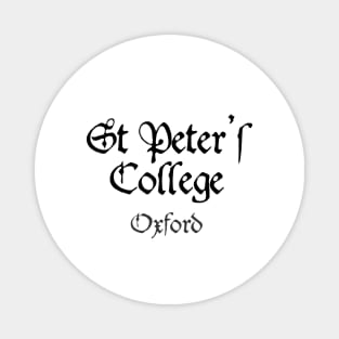 Oxford St Peter's College Medieval University Magnet